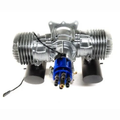 -130cc Twin Gas Engine With Electric Ignition And Mufflers -Model Toys Store DLEG0130 A7 PPWMMA7P