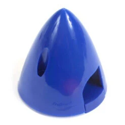 Dubro Products 4 Pin Spinner,2 1/4" Blue