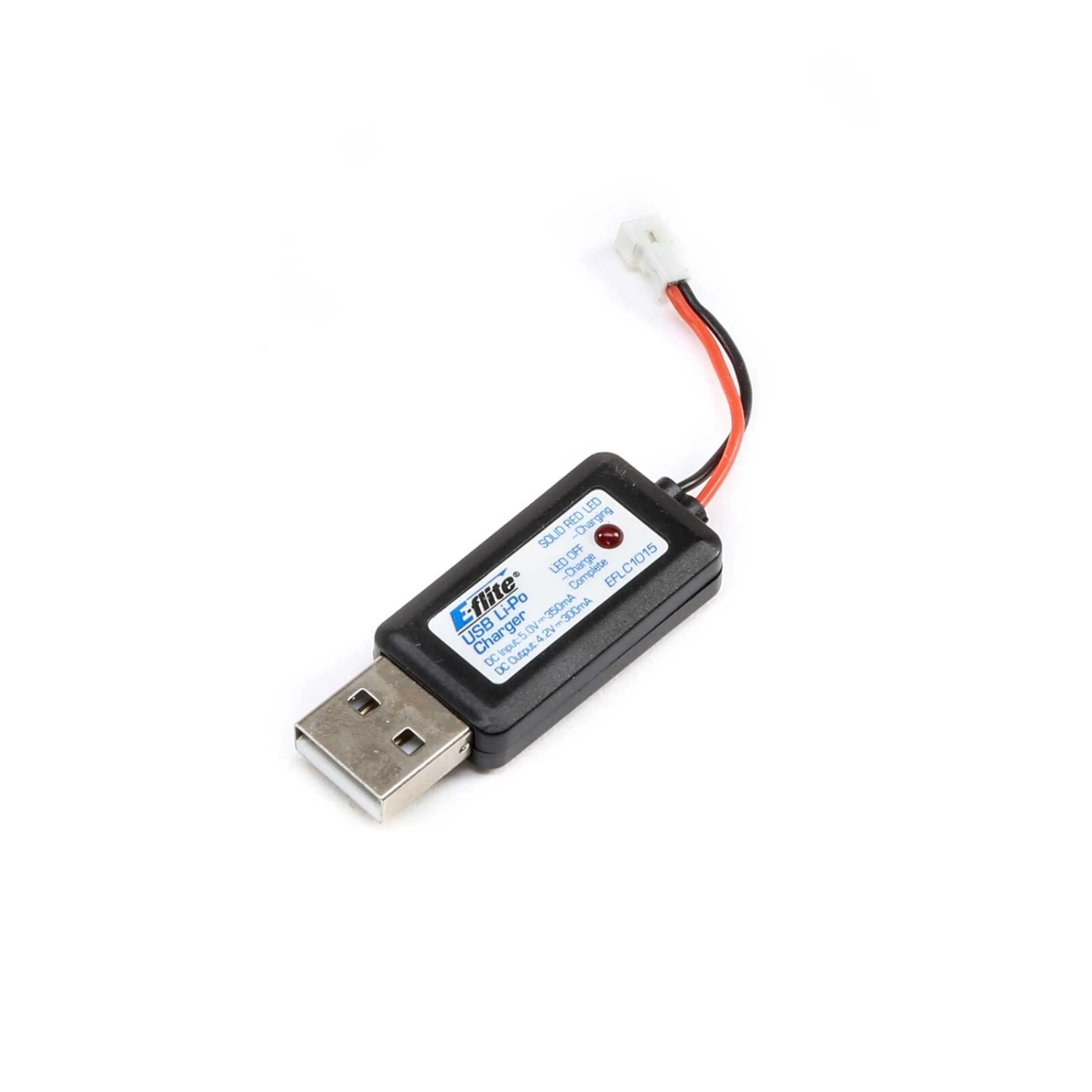 E-Flite 1S USB Li-Po Charger 300mAh 3 E-Flite 1S USB Li-Po Charger 300mAh