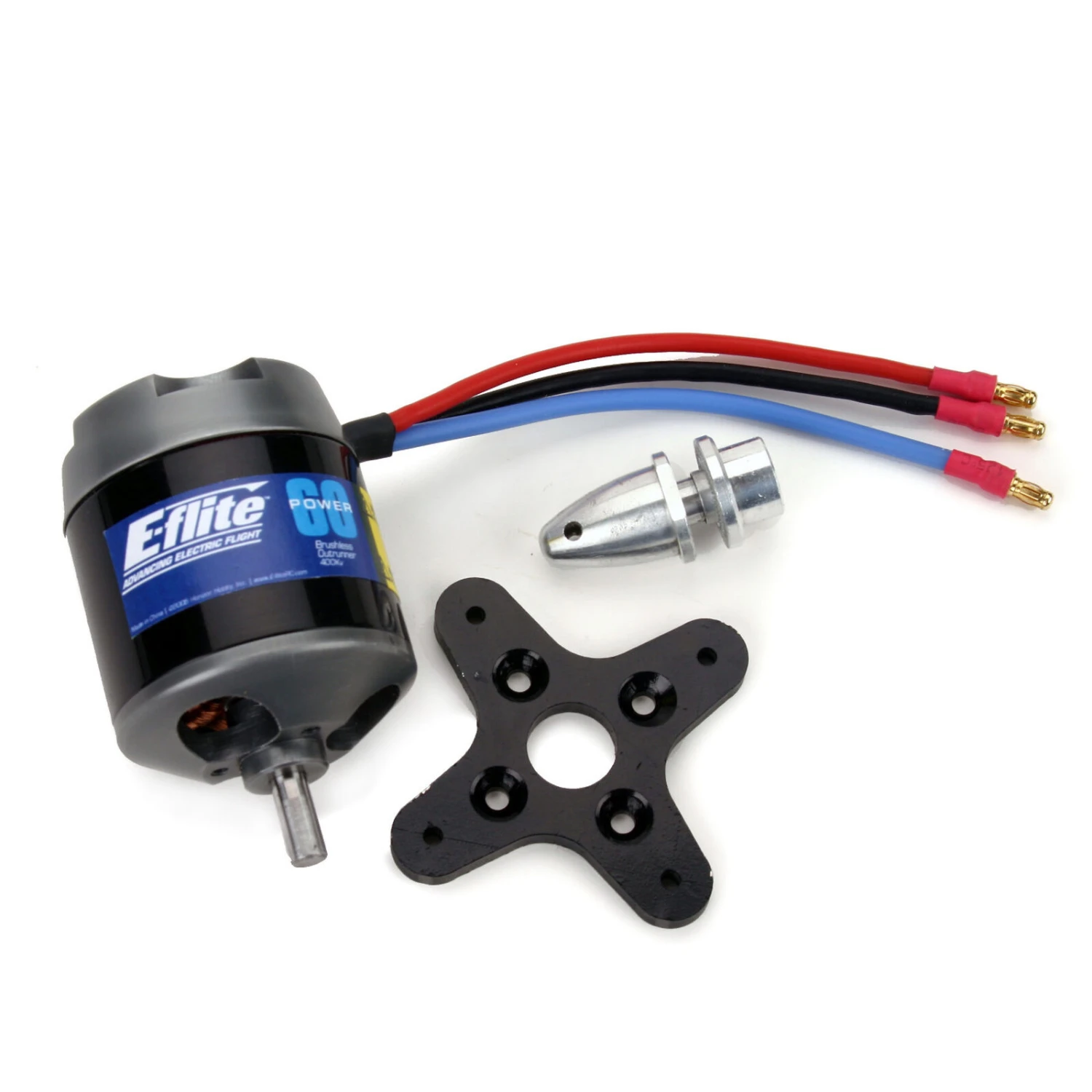 E-Flite Power 60 Brushless Outrunner Motor, 400Kv, 3.5mm Bullet 3 E-Flite Power 60 Brushless Outrunner Motor, 400Kv, 3.5mm Bullet