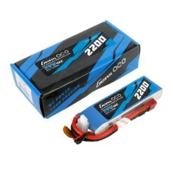 Gens Ace 7.4V 2200, 2S 45C, LiPo Soft Pack: Deans -Model Toys Store GEA2S220045D A2 L4O4QB9G