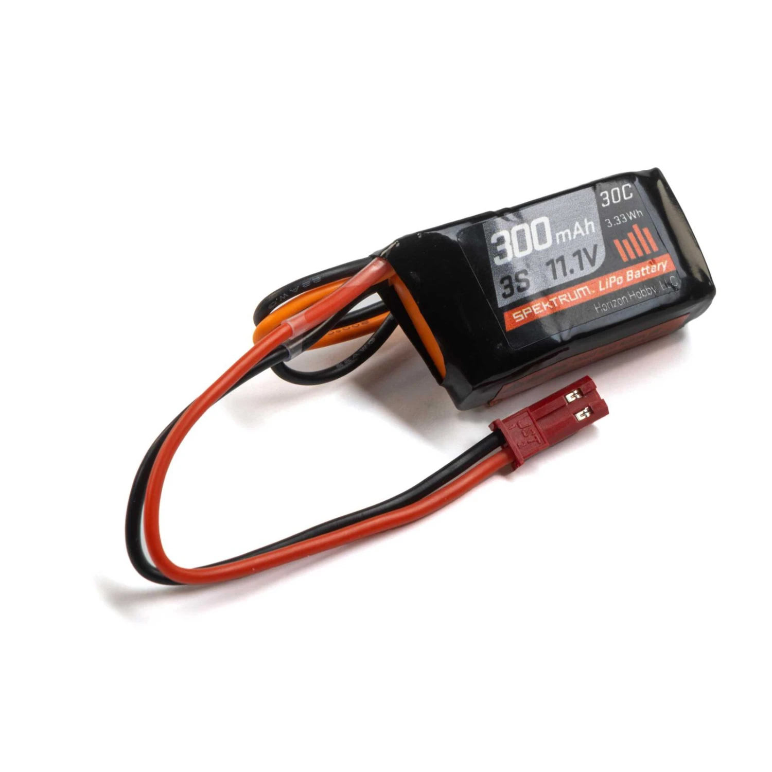 Spektrum 3S 11.1V 300mAh 30C LiPo Battery: RCY 4 Spektrum 3S 11.1V 300mAh 30C LiPo Battery: RCY - Image 2