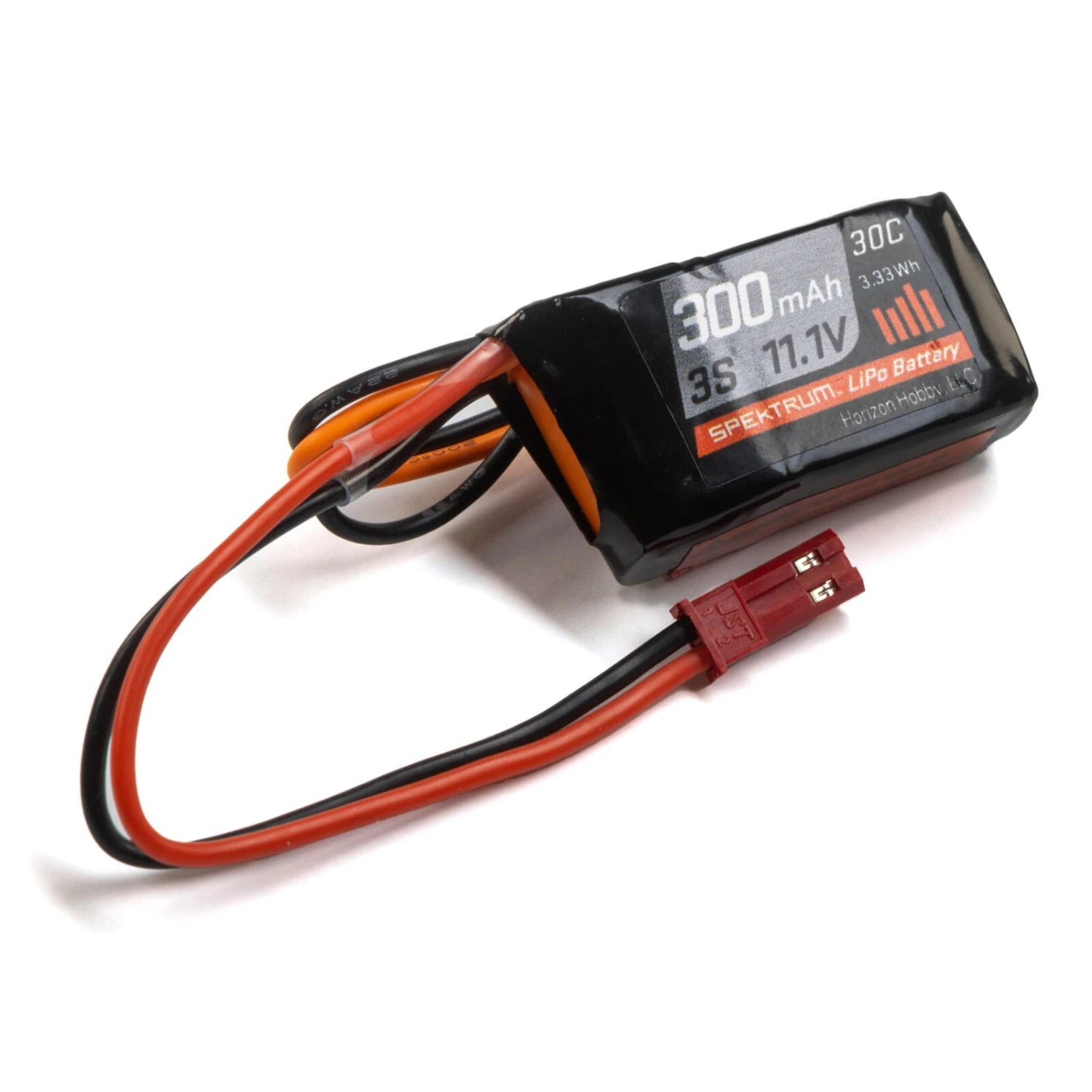 Spektrum 3S 11.1V 300mAh 30C LiPo Battery: RCY 3 Spektrum 3S 11.1V 300mAh 30C LiPo Battery: RCY