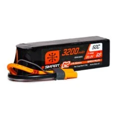 Spektrum 22.2V 3200mAh 6S 50C Smart G2 LiPo Battery: IC5