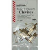 4-40 Gold-N-Clevises (12) 2 4-40 Gold-N-Clevises (12) -Model Toys Store SUL528 A0 QGN5C834