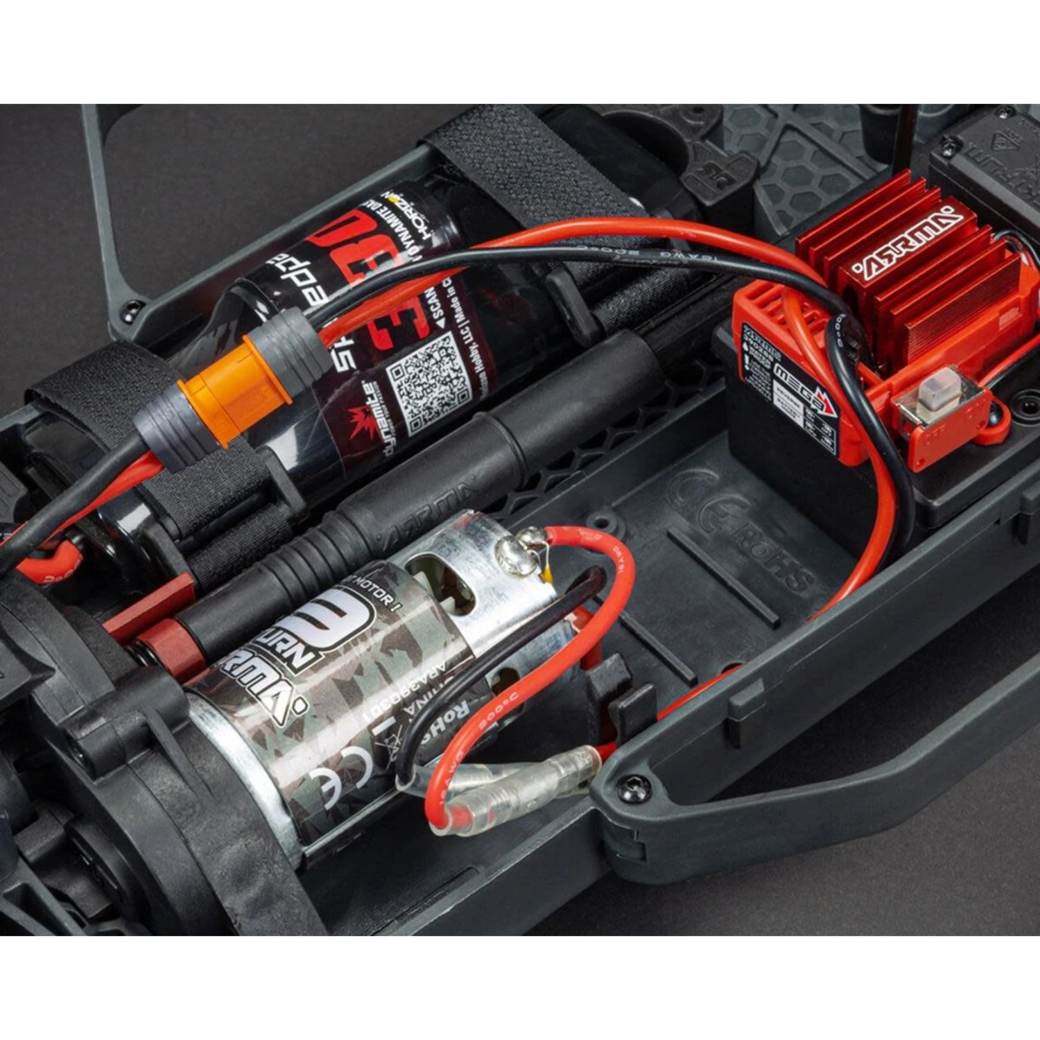 Arrma Infraction V3 1/8 RTR Electric 4X4 MEGA Street Bash Resto-Mod Truck (Teal/Bronze) W/Spektrum SLT3 2.4GHz Radio #ARA4215V3T2 4 Arrma Infraction V3 1/8 RTR Electric 4X4 MEGA Street Bash Resto-Mod Truck (Teal/Bronze) W/Spektrum SLT3 2.4GHz Radio #ARA4215V3T2 - Image 2