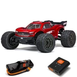 Arrma Vorteks 4X2 BOOST 1/10 Electric RTR Stadium Truck (Red) W/SLT2 2.4GHz Radio, Battery & Charger #ARA4105SV4T1