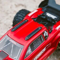 Arrma Vorteks 4X2 BOOST 1/10 Electric RTR Stadium Truck (Red) W/SLT2 2.4GHz Radio, Battery & Charger #ARA4105SV4T1 -Model Toys Store arrma arrma vorteks 4x2 boost 1 10 electric rtr st 5