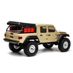 Axial SCX24 Jeep JT Gladiator 1/24 4WD RTR Scale Mini Crawler (Beige) W/2.4GHz Radio #AXI00005T1 -Model Toys Store axial axial scx24 jeep jt gladiator 1 24 4wd rtr s 2