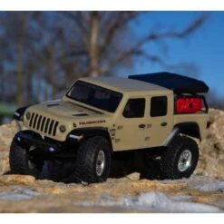 Axial SCX24 Jeep JT Gladiator 1/24 4WD RTR Scale Mini Crawler (Beige) W/2.4GHz Radio #AXI00005T1 -Model Toys Store axial axial scx24 jeep jt gladiator 1 24 4wd rtr s 4