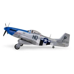 E-flite P-51D Mustang "Cripes A'Mighty 3rd" Bind-N-Fly Basic Electric Airplane W/Smart ESC, AS3X & SAFE (1200mm) #EFL089500 -Model Toys Store e flite e flite p 51d mustang cripes amighty 3rd b 5
