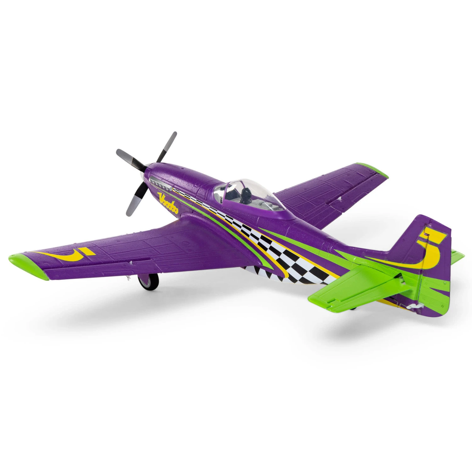 E-flite UMX P-51D Voodoo BNF Basic Electric Airplane (493mm) W/AS3X & SAFE Select #EFLU4350 11 E-flite UMX P-51D Voodoo BNF Basic Electric Airplane (493mm) W/AS3X & SAFE Select #EFLU4350 - Image 9