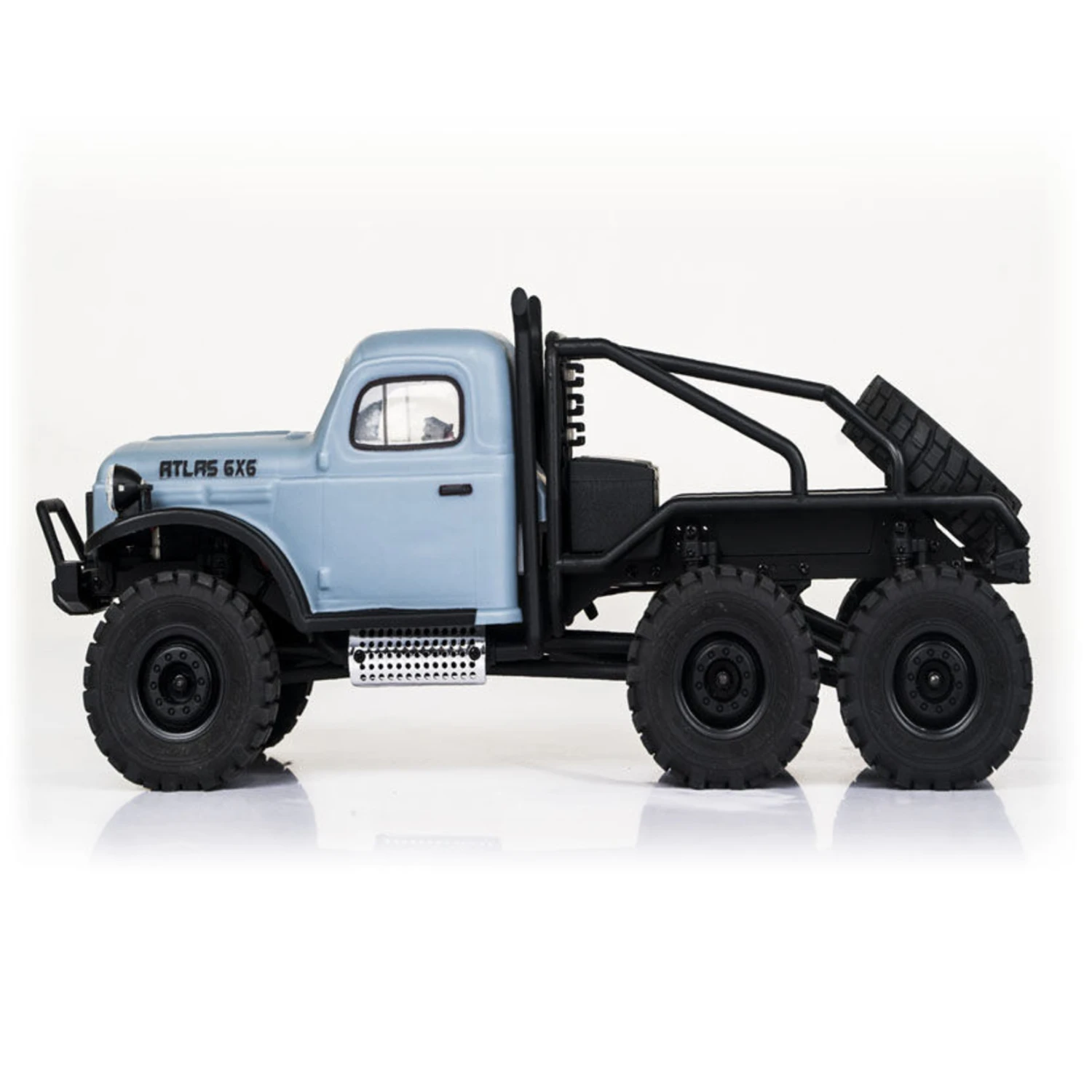FMS 1/18 Atlas 6x6 RTR Crawler (Blue) #FMMROC002T2 4 FMS 1/18 Atlas 6x6 RTR Crawler (Blue) #FMMROC002T2 - Image 2