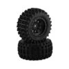 JConcepts Magma Pre-Mounted Monster Truck Tires W/Hazard Wheel (Black) (2) (Platinum) #4013-3994 -Model Toys Store jconcepts jconcepts magma pre mounted monster truc