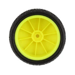 JConcepts Pin Swag 2.2" Pre-Mounted 4WD Front Buggy Tire (Yellow) (2) (Pink) W/12mm Hex #3182-201011 -Model Toys Store jconcepts jconcepts pin swag 22 pre mounted 4wd fr 1
