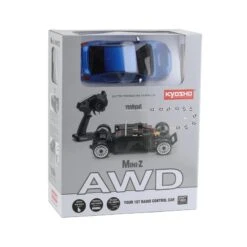 Kyosho MA-020 AWD Mini-Z ReadySet W/Subaru WRX STI WR Body (Blue) & KT-531P 2.4GHz Radio #32630BL -Model Toys Store kyosho kyosho ma 020 awd mini z readyset w subaru 5