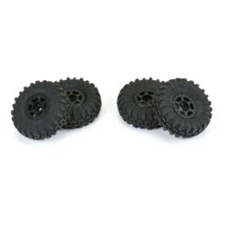 Pro-Line 1/24 Interco Super Swamper F/R 1.0" Tires MTD 7mm Black Holcomb (4) #10214-10 -Model Toys Store pro line pro line 1 24 interco super swamper f r 1 3