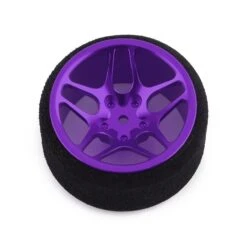 R-Design Sanwa M17/MT-44 Ultrawide 10-Spoke Transmitter Steering Wheel (Purple) #RDD4917