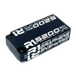 R1 5200mah 120C 7.4V 2S LiPo Enhanced Graphene Shorty Battery # 030006-2