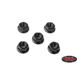 RC4WD M4 Low Profile Flanged Lock Nut (Black) #Z-S0547