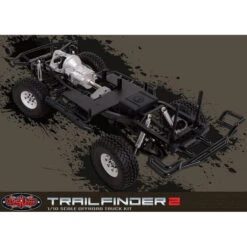 RC4WD TRAIL FINDER 2 ROCK CRAWLER TRUCK KIT "LWB" 1/10 SCALE LONG WHEEL BASE CHASSIS KIT #Z-K0054