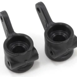 RPM Front Bearing Carrier Set (Black) (2) (Slash, Bandit, Rustler, Stampede) #80372