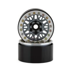 SSD RC Mesh 1.9" Beadlock Crawler Wheels (Grey) (2) #SSD00544