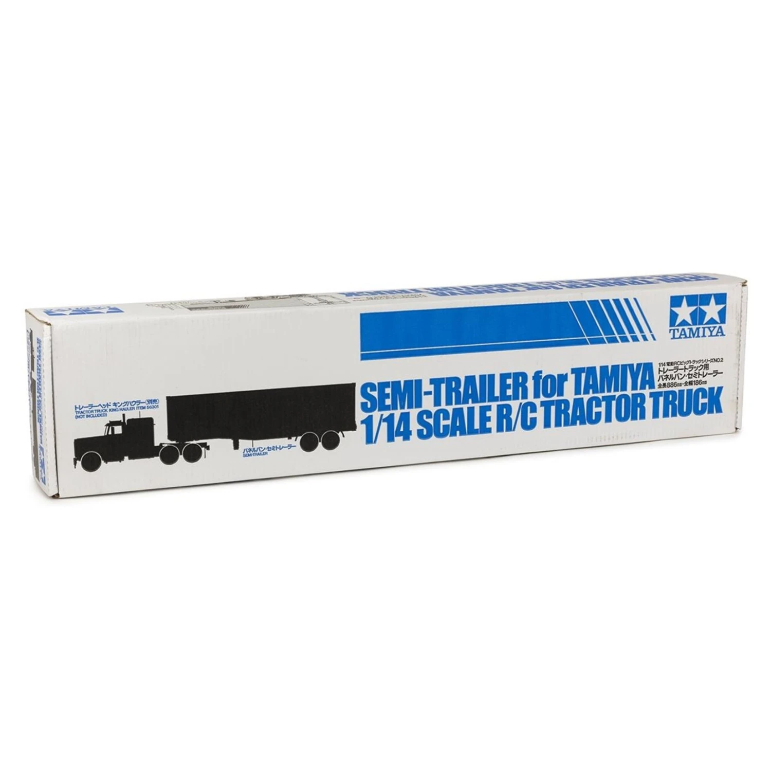 Tamiya 1/14 Semi Box Trailer #56302 4 Tamiya 1/14 Semi Box Trailer #56302 - Image 2