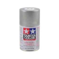 Tamiya TS-76 Mica Silver Lacquer Spray Paint (100ml) #TS-76
