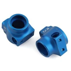 Team Associated DR10/SR10 Factory Team Aluminum Rear Hub Set (Blue) (2) #72011