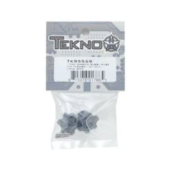 Tekno RC 17mm Narrow Aluminum Wheel Hub (Gun Metal) (2) #TKR5569 -Model Toys Store tekno rc tekno rc 17mm narrow aluminum wheel hub g 1