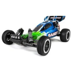 Traxxas Bandit 1/10 RTR 2WD Electric Buggy W/LED Lights (Green) W/XL-5 ESC, TQ 2.4GHz Radio, Battery & DC Charger #24054-61-GRN