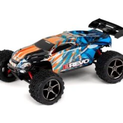 Traxxas E-Revo 1/16 4WD Brushed RTR Truck (Orange) W/2.4GHz Radio, Titan 550 & Battery #71054-1-ORNG