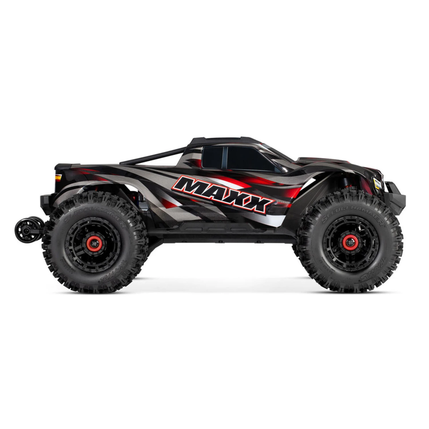 Traxxas Maxx WideMaxx 1/10 Brushless RTR 4WD Monster Truck (Red) W/TQi 2.4GHz Radio & TSM #89086-4-RED 4 Traxxas Maxx WideMaxx 1/10 Brushless RTR 4WD Monster Truck (Red) W/TQi 2.4GHz Radio & TSM #89086-4-RED - Image 2