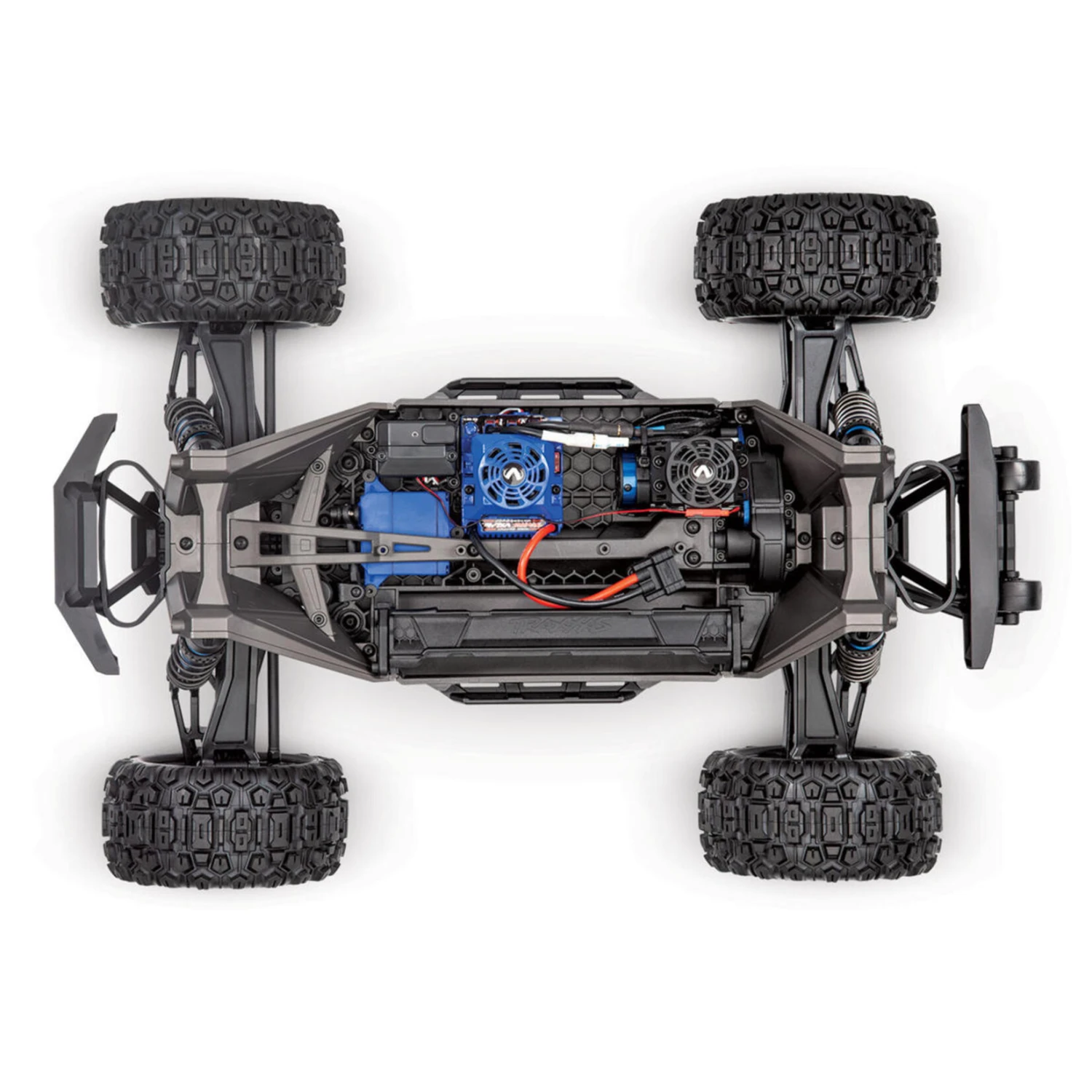 Traxxas Maxx WideMaxx 1/10 Brushless RTR 4WD Monster Truck (Red) W/TQi 2.4GHz Radio & TSM #89086-4-RED 6 Traxxas Maxx WideMaxx 1/10 Brushless RTR 4WD Monster Truck (Red) W/TQi 2.4GHz Radio & TSM #89086-4-RED - Image 4