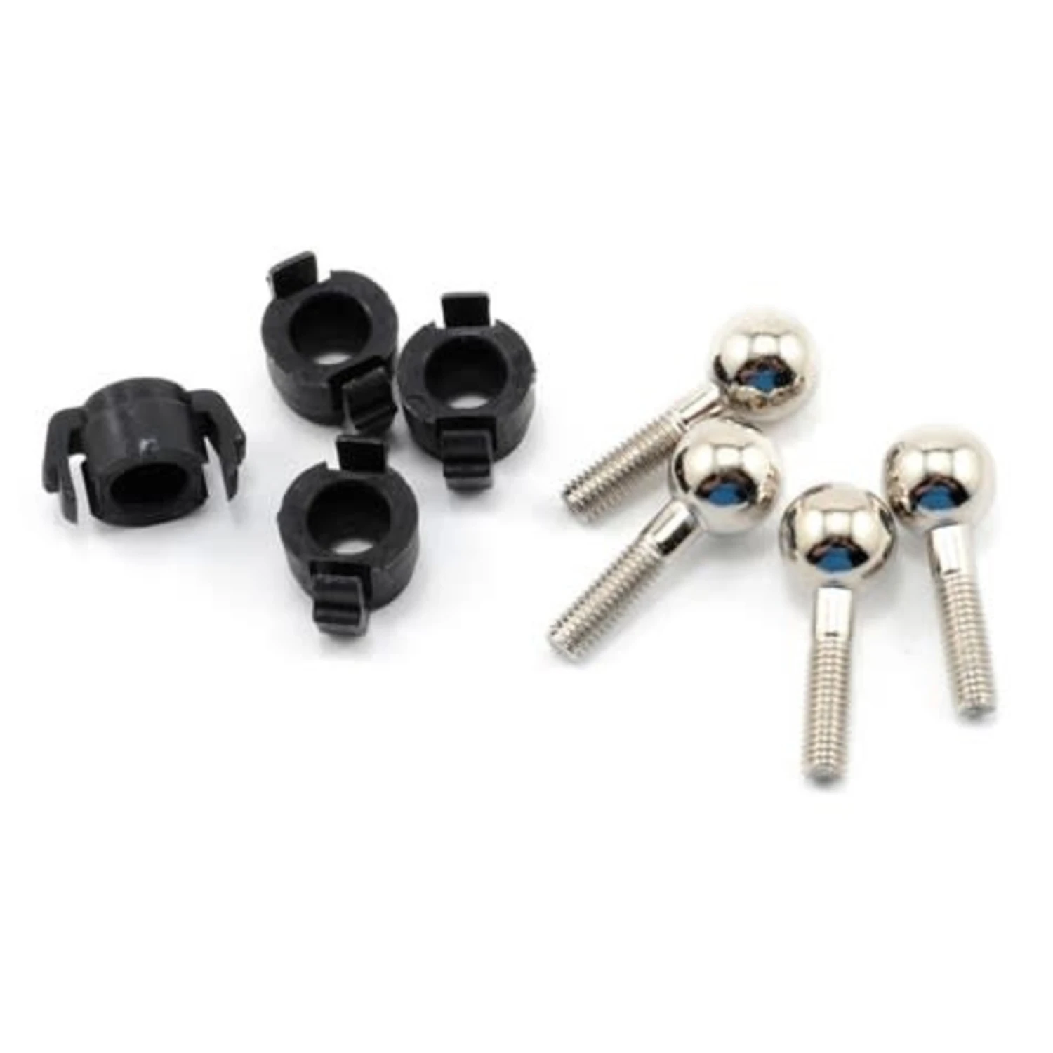 Traxxas Pivot Balls W/Pivot Ball Caps (4) #7033 3 Traxxas Pivot Balls W/Pivot Ball Caps (4) #7033