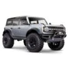 Traxxas TRX-4 1/10 Trail Crawler Truck W/2021 Ford Bronco Body (Iconic Silver) & TQi 2.4GHz Radio #92076-4-SLVR -Model Toys Store traxxas traxxas trx 4 1 10 trail crawler truck w 2