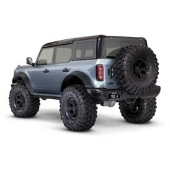 Traxxas TRX-4 1/10 Trail Crawler Truck W/2021 Ford Bronco Body (Iconic Silver) & TQi 2.4GHz Radio #92076-4-SLVR -Model Toys Store traxxas traxxas trx 4 1 10 trail crawler truck w 2 2