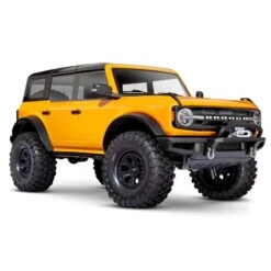 Traxxas TRX-4 1/10 Trail Crawler Truck W/2021 Ford Bronco Body (Orange) W/TQi 2.4GHz Radio #92076-4-ORNG