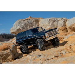 Traxxas TRX-4 1/10 Trail Crawler Truck W/'79 Chevrolet K5 Blazer Body (Black) W/TQi 2.4GHz Radio #82076-4-BLK -Model Toys Store traxxas traxxas trx 4 1 10 trail crawler truck w 7 5
