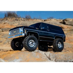 Traxxas TRX-4 1/10 Trail Crawler Truck W/'79 Chevrolet K5 Blazer Body (Black) W/TQi 2.4GHz Radio #82076-4-BLK -Model Toys Store traxxas traxxas trx 4 1 10 trail crawler truck w 7 6