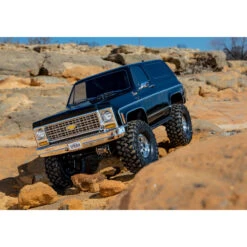 Traxxas TRX-4 1/10 Trail Crawler Truck W/'79 Chevrolet K5 Blazer Body (Black) W/TQi 2.4GHz Radio #82076-4-BLK -Model Toys Store traxxas traxxas trx 4 1 10 trail crawler truck w 7 7