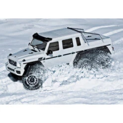 Traxxas TRX-6 1/10 6x6 Trail Crawler Truck W/Mercedes-Benz G 63 AMG Body (White) W/TQi 2.4GHz Radio #88096-4-WHT -Model Toys Store traxxas traxxas trx 6 1 10 6x6 trail crawler truck 2