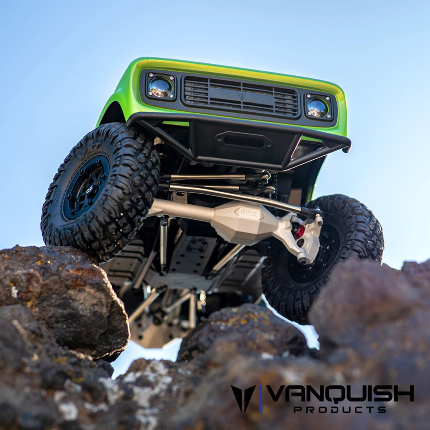 Vanquish Products VS4-10 Ultra Rock Crawler Kit W/Origin Half Cab Body (Silver) #VPS09005 4 Vanquish Products VS4-10 Ultra Rock Crawler Kit W/Origin Half Cab Body (Silver) #VPS09005 - Image 2